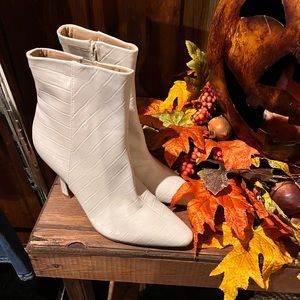 EXPRESS Bootie heels.